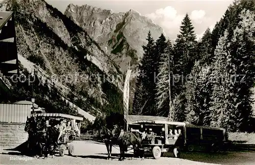 AK / Ansichtskarte 73803341 Oy-Mittelberg Stellwagen im Oytal Oy-Mittelberg