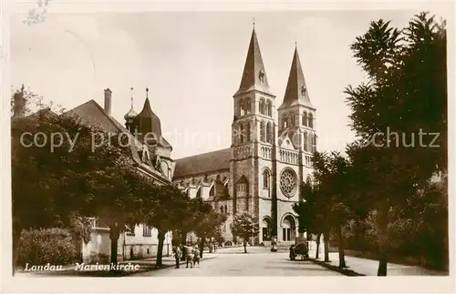 AK / Ansichtskarte 73803499 Landau__Pfalz Marienkirche 