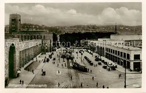 AK / Ansichtskarte 73803546 Stuttgart Hindenburgplatz Stuttgart