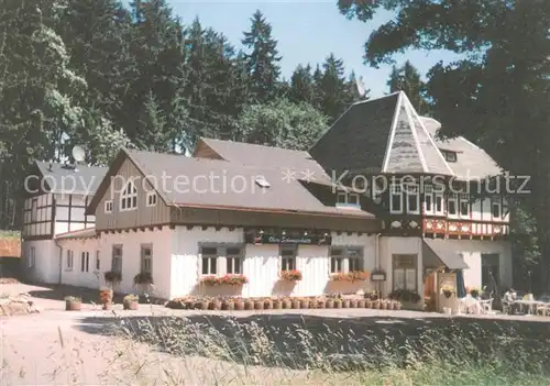 AK / Ansichtskarte 73803803 Oberhof__Thueringen Waldgaststaette Obere Schweizer Huette 