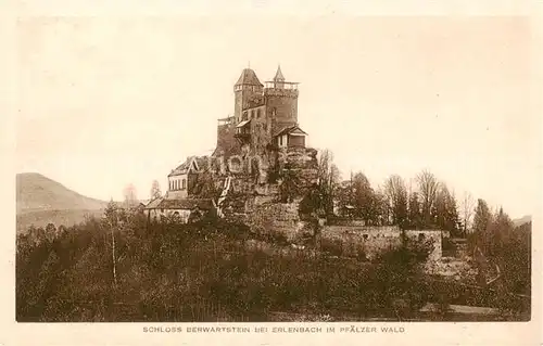 AK / Ansichtskarte 73803823 Berwartstein Schloss Berwartstein im Pfaelzerwald Berwartstein