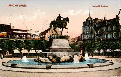 AK / Ansichtskarte 73803863 Landau__Pfalz Luitpold Denkmal 