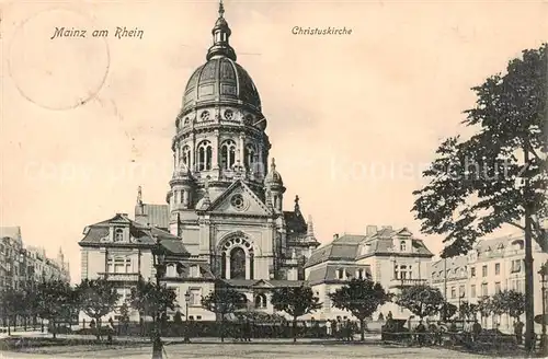 AK / Ansichtskarte 73803866 Mainz__Rhein Christuskirche 