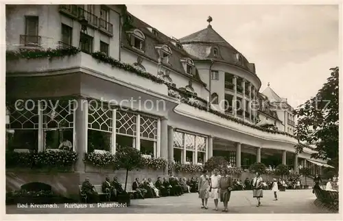 AK / Ansichtskarte 73803929 Bad_Kreuznach Kurhaus und Palasthotel Bad_Kreuznach