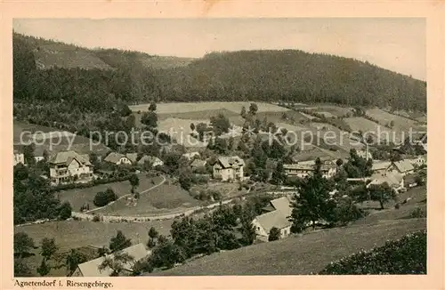 AK / Ansichtskarte 73803959 Agnetendorf_ Jagniatkow_Jelenia_Gora_Riesengebirge_PL Panorama 