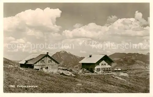 AK / Ansichtskarte 73803963 Ofterschwang Kahlrueckenalpe am Rangiswangerhorn Ofterschwang