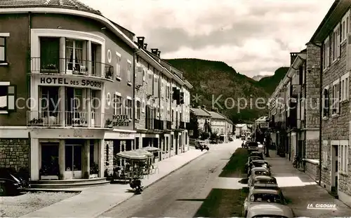 AK / Ansichtskarte La_Chapelle en Vercors Rue principale Hotel des Sports La_Chapelle en Vercors