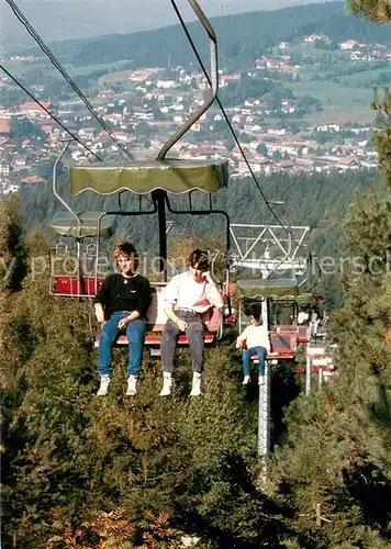 AK / Ansichtskarte 73804598 Sessellift_Chairlift_Telesiege Silberberg  