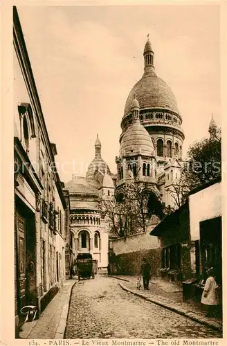 AK / Ansichtskarte Paris_75 Le Vieux Montmartre  