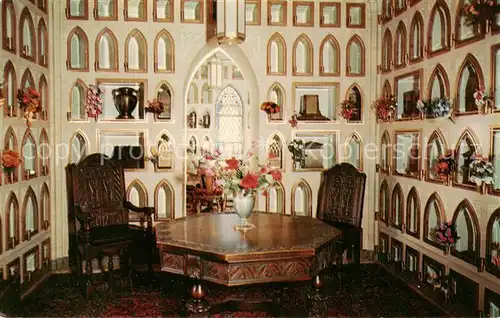 AK / Ansichtskarte 73804810 Middle_Village_New_York_USA New Gothic Room 