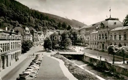 AK / Ansichtskarte 73804850 Wildbad_Schwarzwald Eberhardsbad und Olgastrasse Wildbad_Schwarzwald