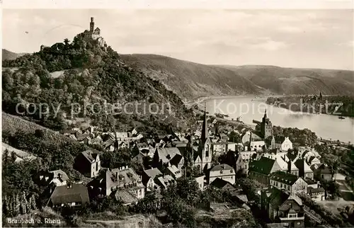 AK / Ansichtskarte 73804973 Braubach_Rhein Panorama Braubach Rhein