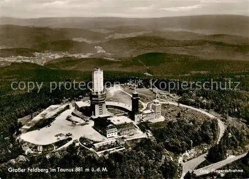 AK / Ansichtskarte 73805009 Grosser_Feldberg_Taunus Hotel und Fernmeldeanlagen Fliegeraufnahme Grosser_Feldberg_Taunus