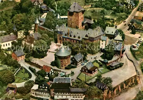 AK / Ansichtskarte 73805018 Burg_Wupper Schloss Burg Fliegeraufnahme Burg Wupper