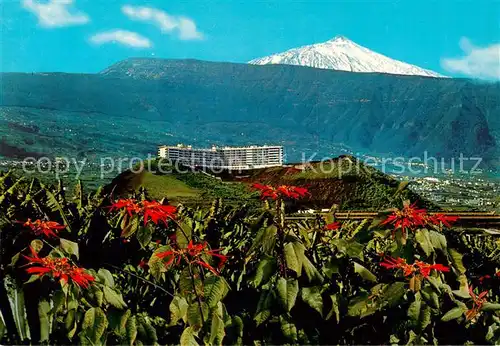 AK / Ansichtskarte 73805054 Puerto-de-la-Cruz_Tenerife_ES Hotel Las Aguilas con Teide Panorama 