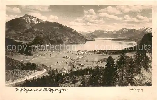 AK / Ansichtskarte 73805221 St_Gilgen_Wolfgangsee Panorama St_Gilgen_Wolfgangsee