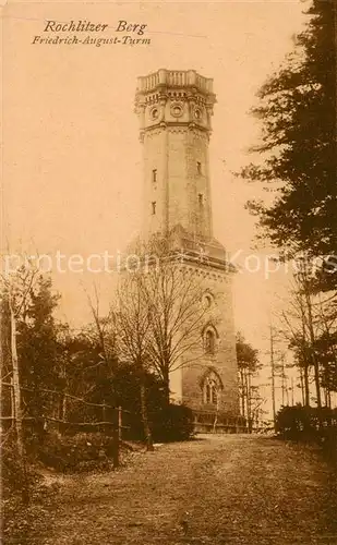 AK / Ansichtskarte 73805246 Rochlitz__Sachsen Rochlitzer Berg Friedrich August Turm 