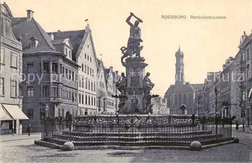 AK / Ansichtskarte 73805283 Augsburg Herkulesbrunnen Augsburg