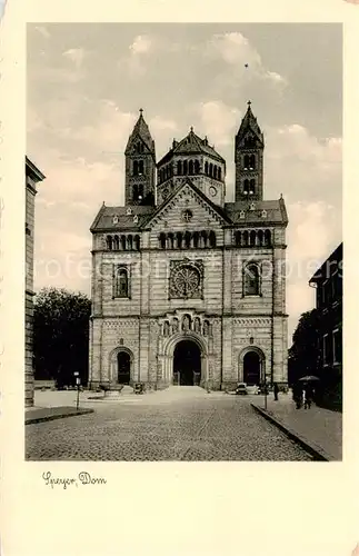 AK / Ansichtskarte 73805313 Speyer_Rhein Dom Speyer Rhein