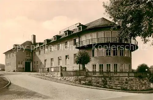 AK / Ansichtskarte 73805315 Saalburg_Saale FDGB Erholungsheim Hermann Schlimme Saalburg_Saale