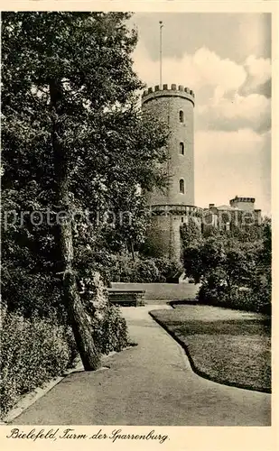 AK / Ansichtskarte 73805320 Bielefeld Turm der Sparrenburg Bielefeld