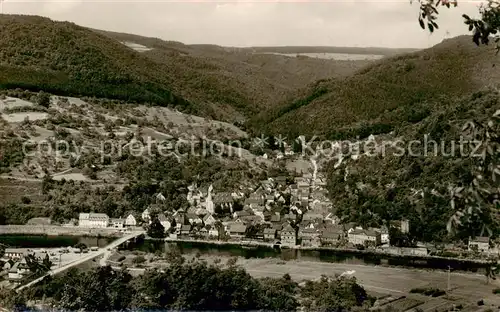 AK / Ansichtskarte 73805375 Dausenau Hotel Lahnhof Panorama Dausenau