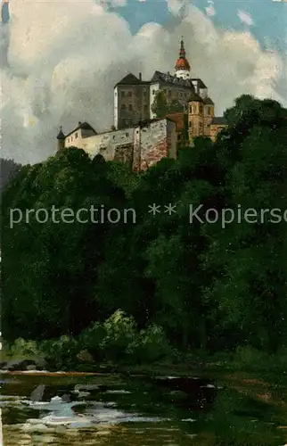 AK / Ansichtskarte 73805499 Isergebirge_Jizerske_Hory_CZ Schloss Friedland 