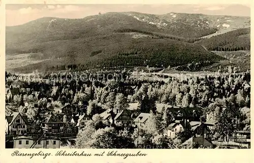 AK / Ansichtskarte 73805762 Schreiberhau_Szklarska_Poreba_Riesengebirge_PL mit Schneegruben 