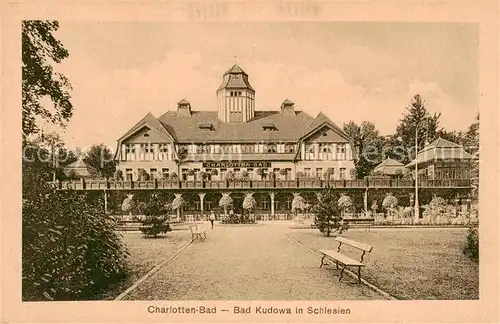 AK / Ansichtskarte 73805939 Bad_Kudowa_Kudowa-Zdroj_Niederschlesien_PL Charlotten-Bad 