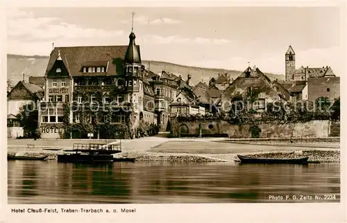 AK / Ansichtskarte 73806079 Traben-Trarbach_Mosel Hotel Clauss Feist 