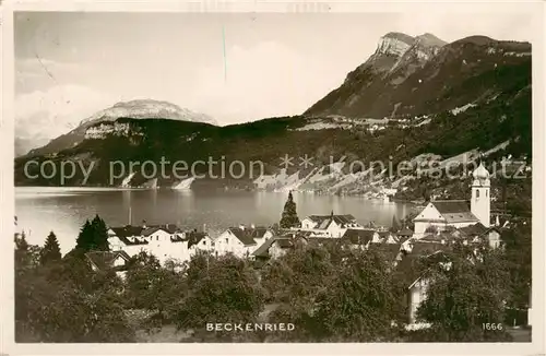 AK / Ansichtskarte Beckenried_Vierwaldstaettersee Panorama 