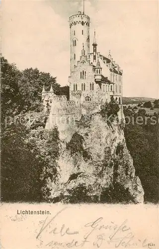 AK / Ansichtskarte 73806296 Lichtenstein__Schloss_Wuerttemberg Schloss Lichtenstein 