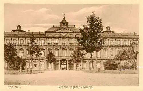 AK / Ansichtskarte 73806297 Rastatt Grossherzogliches Schloss Rastatt