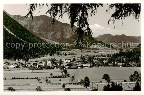 AK / Ansichtskarte 73806374 Bayrischzell mit Auracherkoepfl Bayrischzell