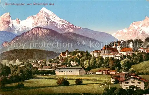 AK / Ansichtskarte 73806391 Berchtesgaden Blick vom Malerhuegel Berchtesgaden