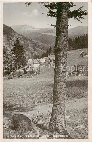 AK / Ansichtskarte 73806711 Spindelmuehle_Riesengebirge_Spindleruv_Mlyn_CZ Panorama Hohes Rad 