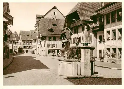 AK / Ansichtskarte Zofingen_AG Gerbergasse Brunnen 