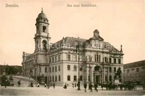 AK / Ansichtskarte 73806913 Dresden_Elbe Das neue Staendehaus 