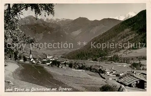 AK / Ansichtskarte 73807028 Trins_Innsbruck Gschnitztal mit Olperer Trins Innsbruck