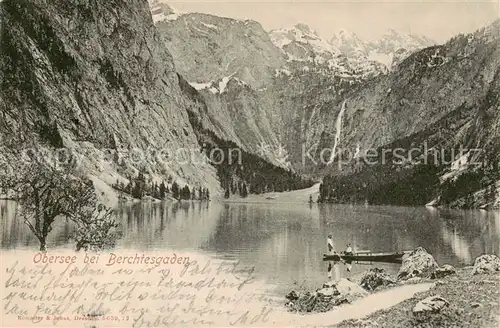 AK / Ansichtskarte 73807141 Berchtesgaden Obersee Berchtesgaden