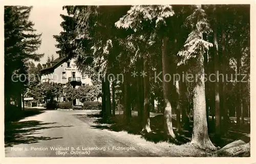 AK / Ansichtskarte 73807244 Wunsiedel Hotel Pension Waldlust Luisenburg Fichtelgebirge Wunsiedel