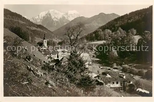 AK / Ansichtskarte 73807270 Ramsau__Berchtesgaden mit dem Hohen Goell 