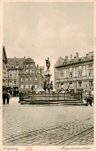 AK / Ansichtskarte 73807272 Augsburg Augustusbrunnen Augsburg