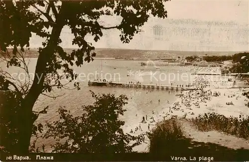 AK / Ansichtskarte 73807753 Varna_Warna_Bulgaria La plage 