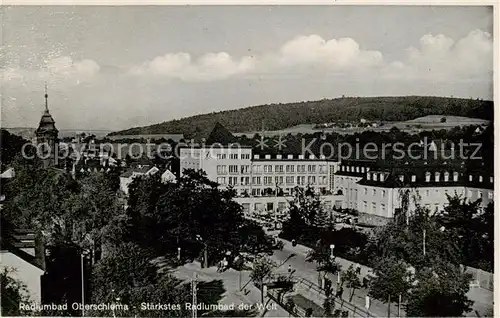 AK / Ansichtskarte 73807828 Oberschlema_Erzgebirge Radiumbad Panorama Oberschlema_Erzgebirge