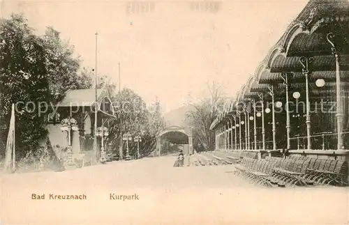 AK / Ansichtskarte 73807976 Bad_Kreuznach Kurpark Bad_Kreuznach