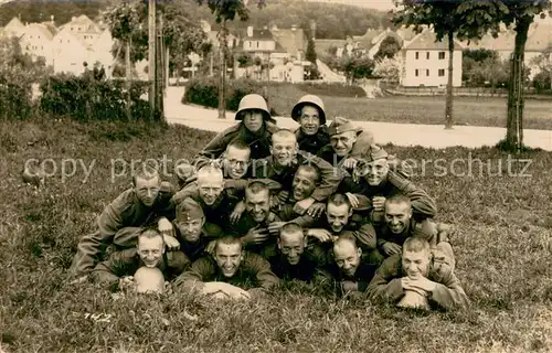 AK / Ansichtskarte 73808001 Militaria_Schweiz Soldaten foto Militaria Schweiz