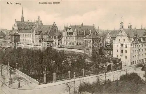 AK / Ansichtskarte 73808040 Nuernberg Germanisches Museum Nuernberg