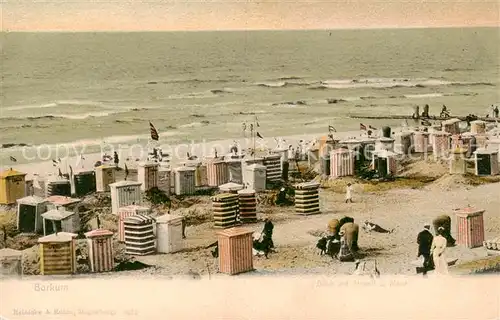 AK / Ansichtskarte 73808163 Borkum_Nordseeheilbad Strandpartie 