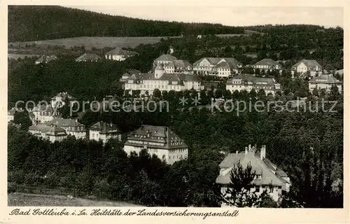 AK / Ansichtskarte 73808468 Bad_Gottleuba-Berggiesshuebel Heilstaette der Landesversicherungsanstalt Feldpost Bad